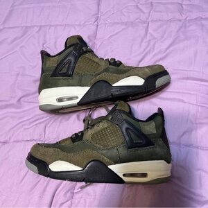 Olive Green Jordan 4 Retro